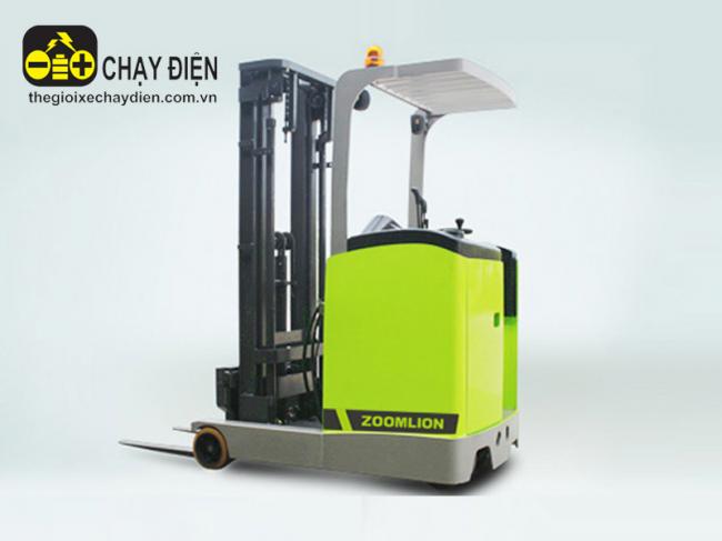 Xe nâng điện Zoomlion Reach truck YB16-R1 1,6 tấn Xanh lá đen