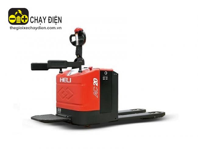 Xe nâng tay điện Heli 2,5 tấn Lithium-ion G series  CBD25 Cam đen