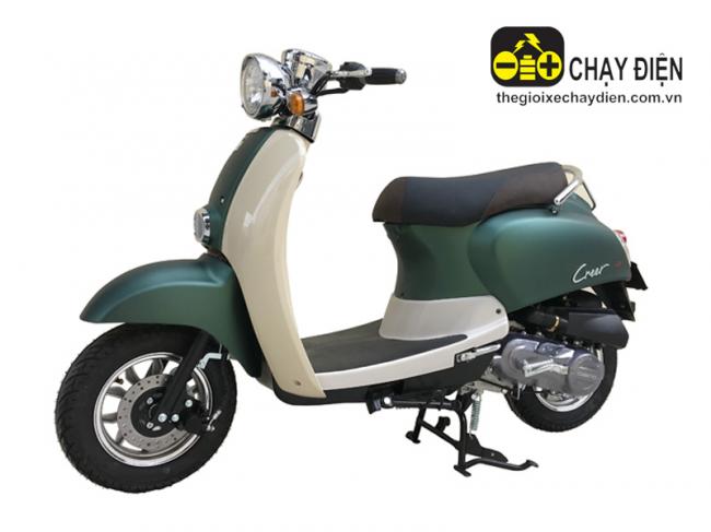 Xe tay ga 50cc Dibao Creer Xanh quân đội