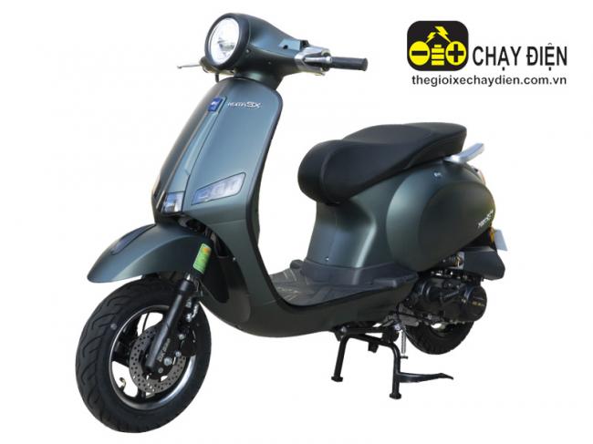 Xe tay ga 50cc DK Roma SX Xanh quân đội