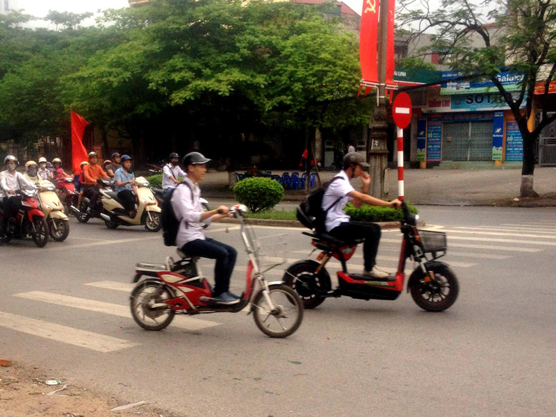 Vẫn còn nhiều bất cập trong việc quản lý xe đạp điện