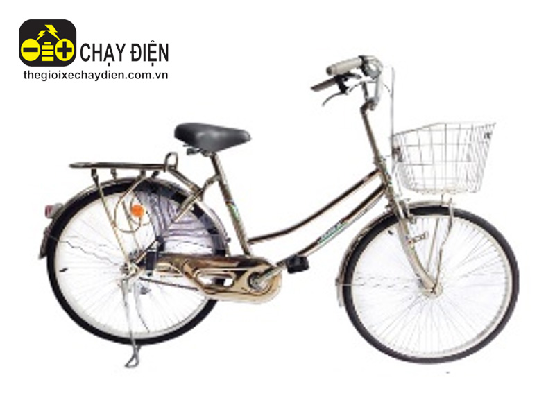 Xe đạp BMX 36 Mini Inox  24inch căm 72 trơn