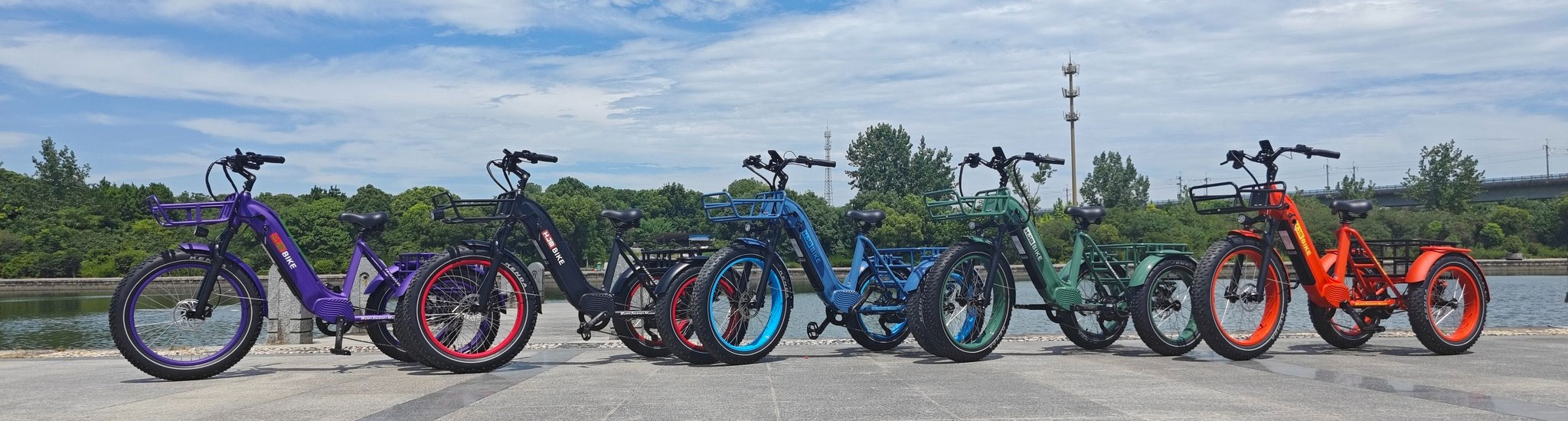 Xe đạp điện 3 bánh HJM BIKE 