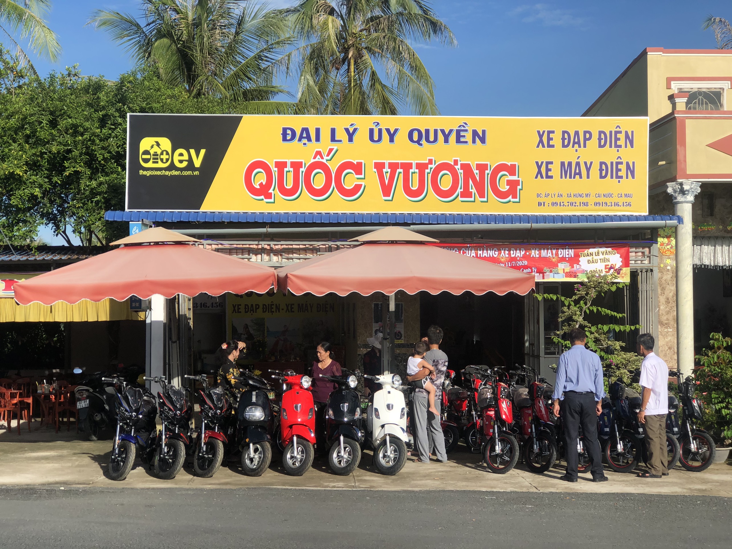 Xe đạp điện Cà Mau