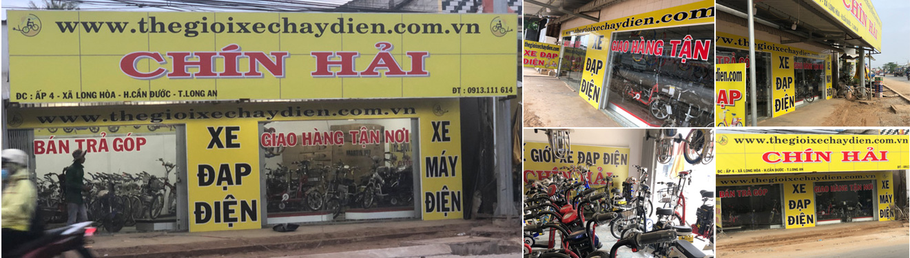 Xe đạp điện Cần Đước 