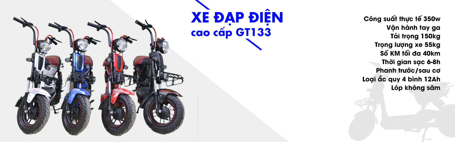 Xe đạp điện CMV GT133 