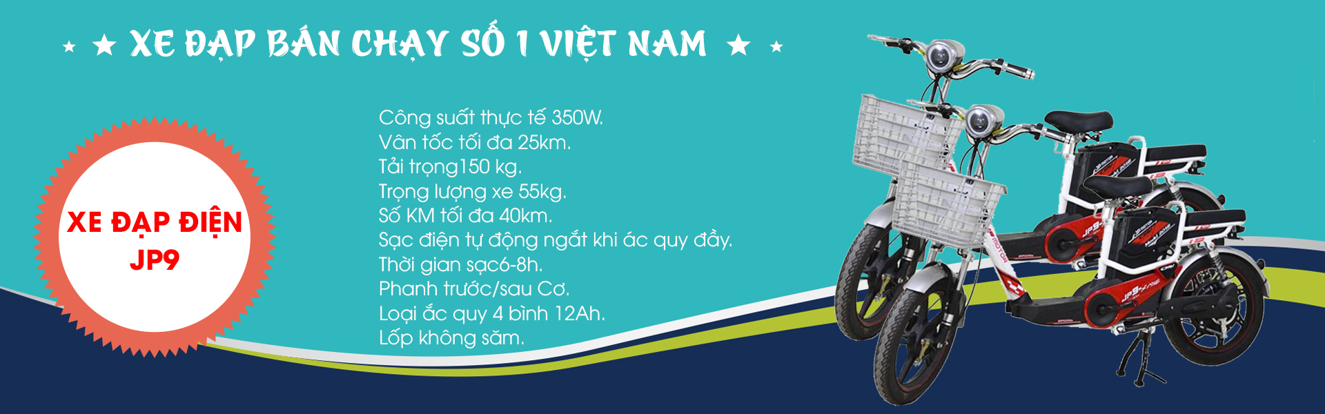 Xe đạp điện CMV JP9 