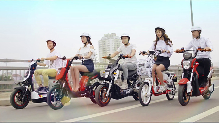 Xe đạp điện dành cho học sinh cấp 2