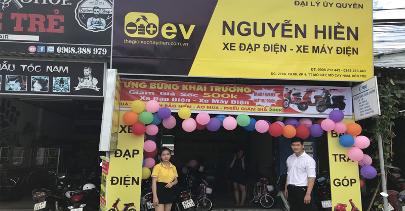 Xe đạp điện Mỏ Cày Nam