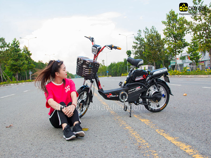 Xe đạp điện Nijia nhập khẩu Điện Biên