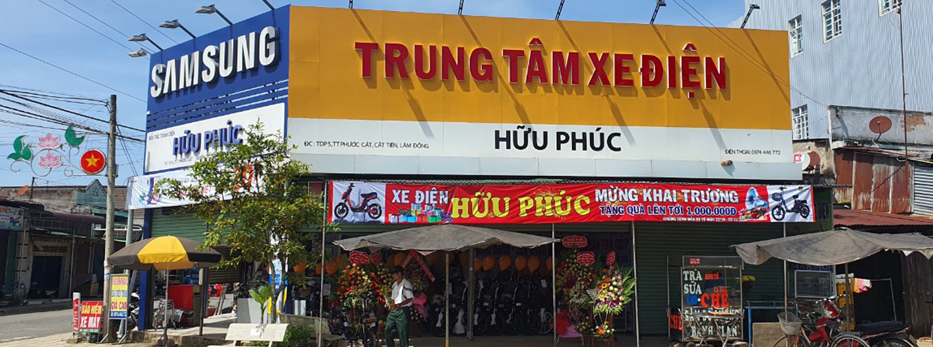 Xe đạp điện Phước Cát 1, Cát Tiên 