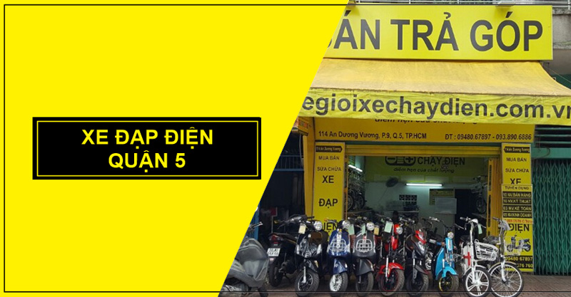 Xe đạp điện Quận 5