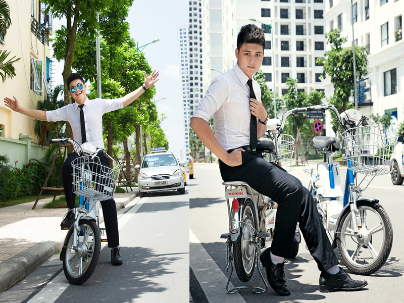 Xe đạp điện Sonik nhập khẩu Cát Hưng