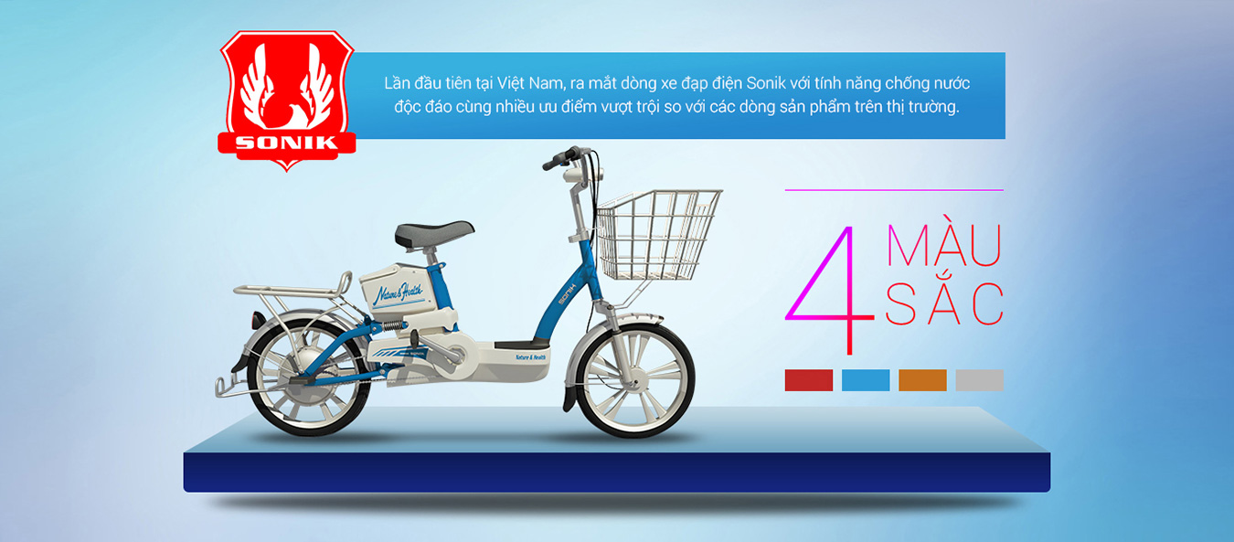 Xe đạp điện Sonik 
