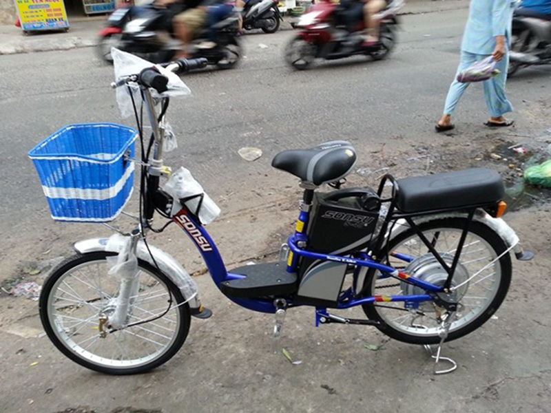 Xe đạp điện Sonsu nhập khẩu Vĩnh Long