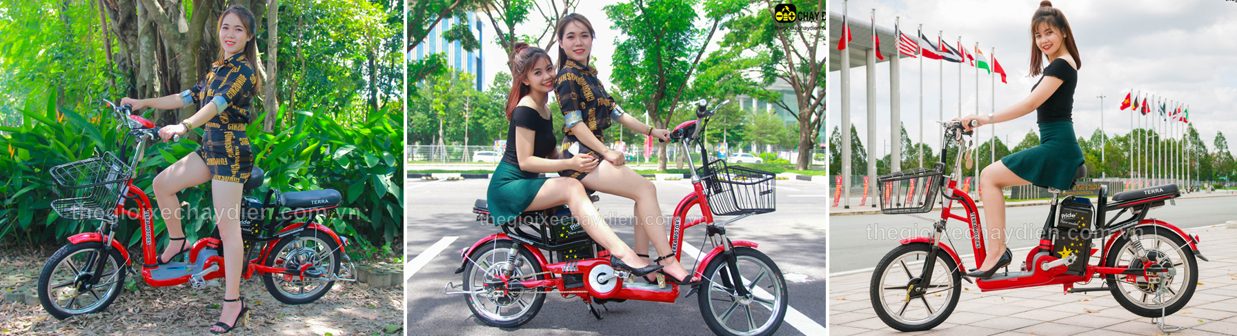 Xe đạp điện Terra Motors Pride Plus 