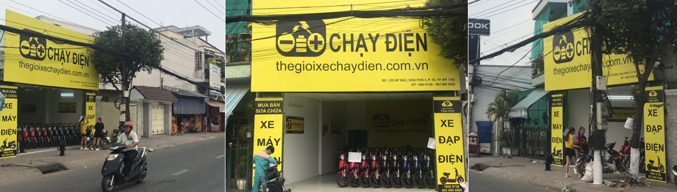 Xe đạp điện Tiền Giang 