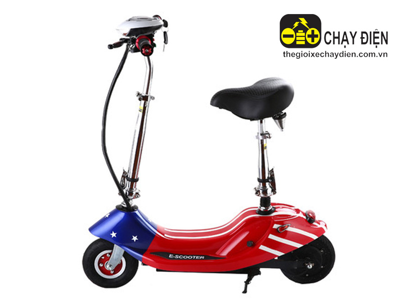 Xe điện gấp Mini E-Scooter đèn pha trên không giỏ