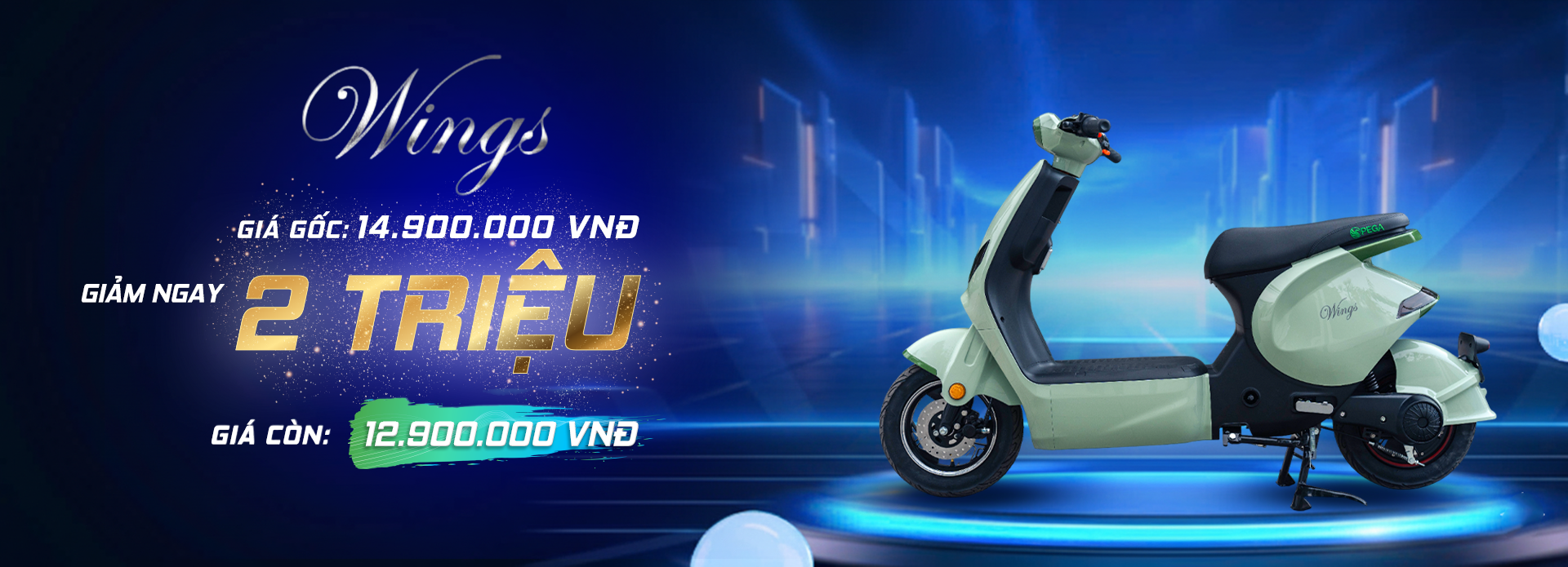 Xe điện Pega Wings 