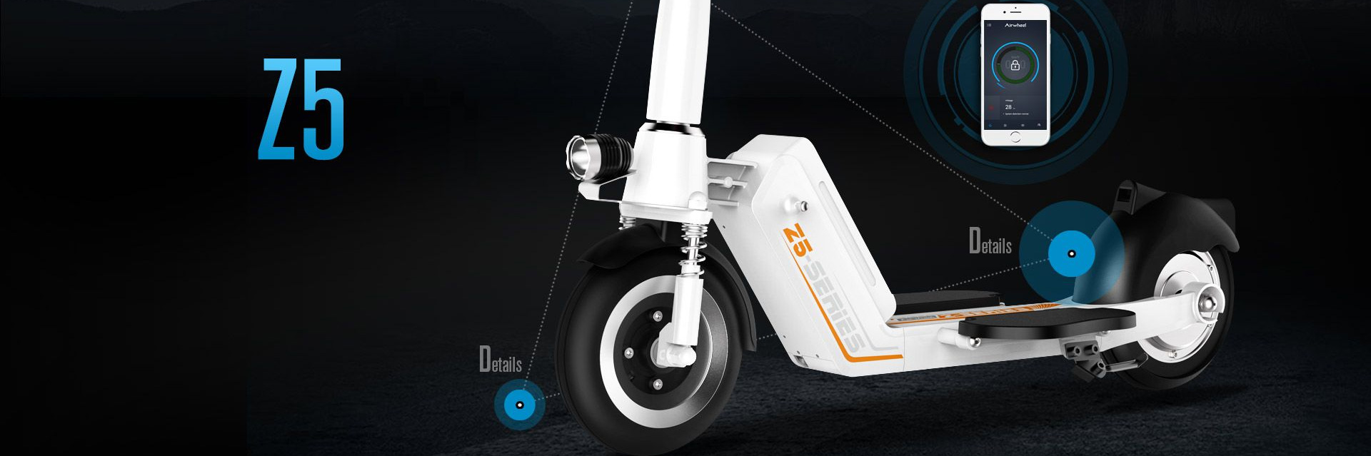 Xe điện Scooter Airwheel Z5 