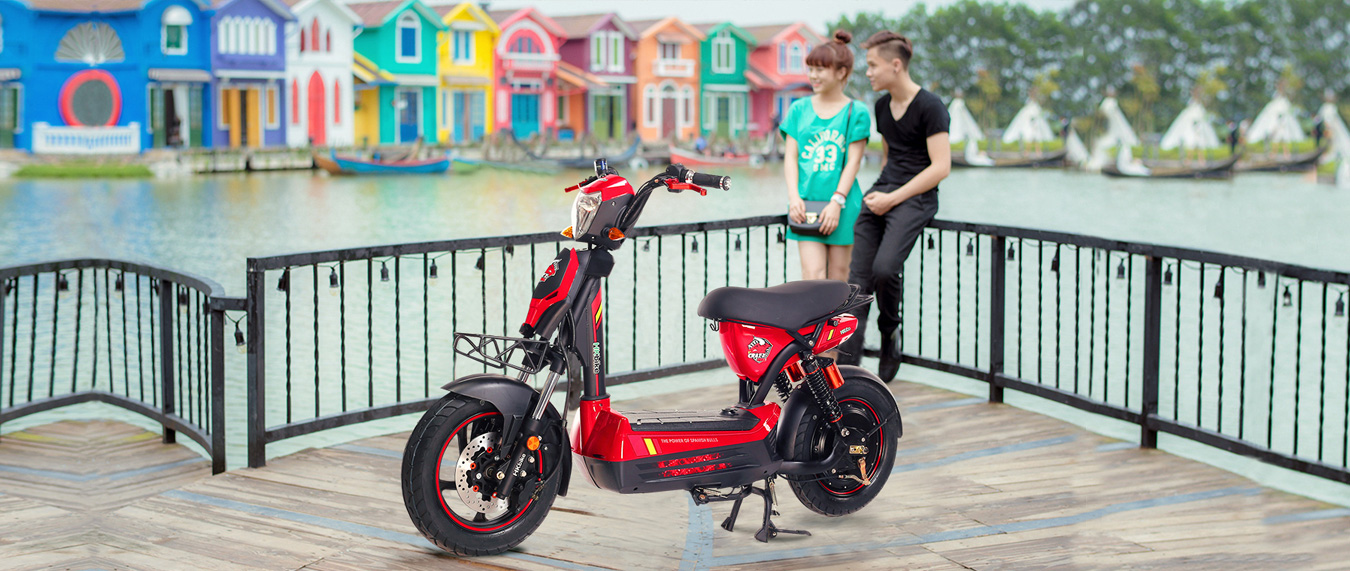 Xe máy điện Hkbike Crazybull 