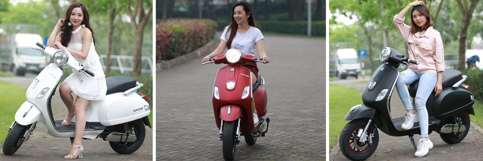 Xe máy điện HTC Vespa VP79 