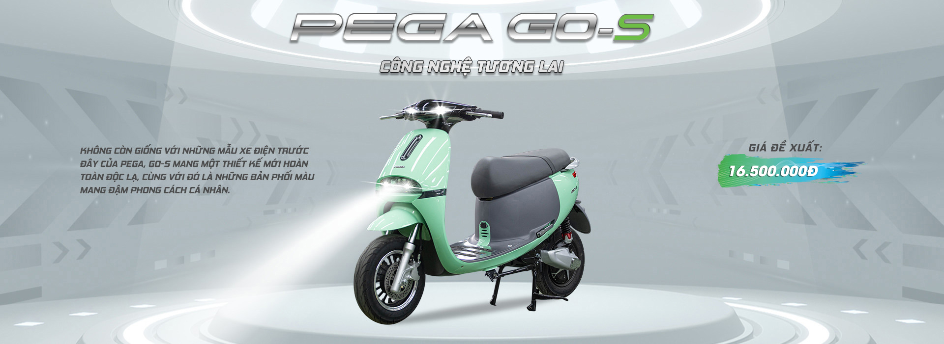 Xe máy điện Pega Go S 