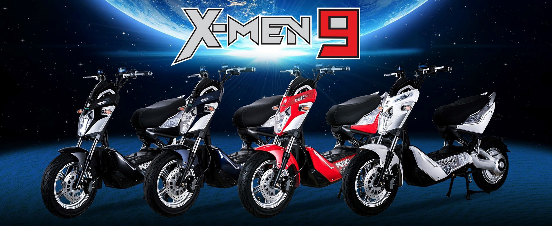 Xe máy điện Pega Xmen 9 