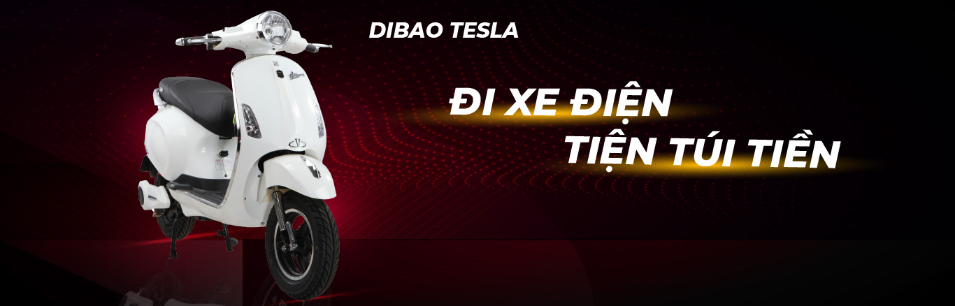 Xe máy điện Vespas Dibao Tesla 