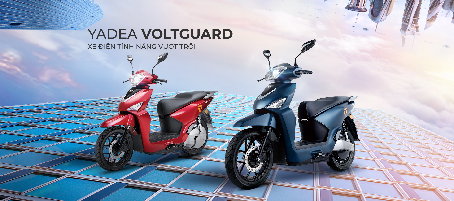 Xe máy điện Yadea Voltguard 72V38Ah 