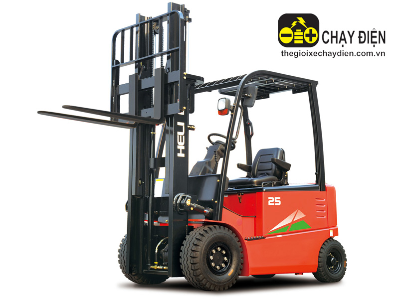 Xe nâng điện 4 bánh Heli CPD25 2,5 tấn