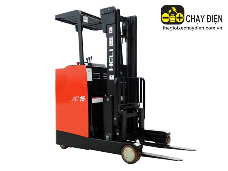 Xe nâng điện Reach Truck Heli CQD15 1,5 tấn