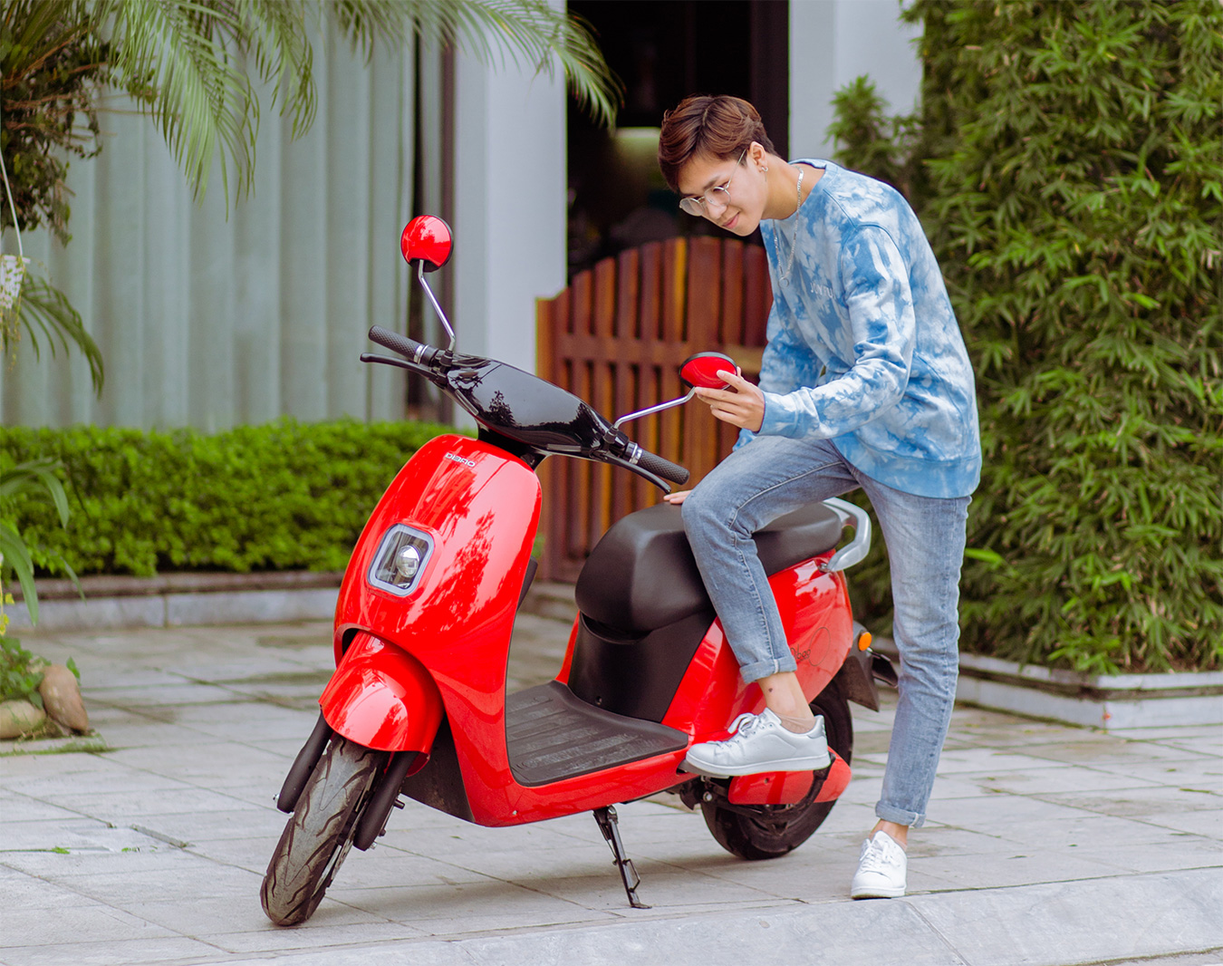 Xe máy điện Dibao Future có khả năng di chuyển 460km chỉ trong 1 lần sạc Xe máy điện Dibao Future có khả năng di chuyển 460km chỉ trong 1 lần sạc