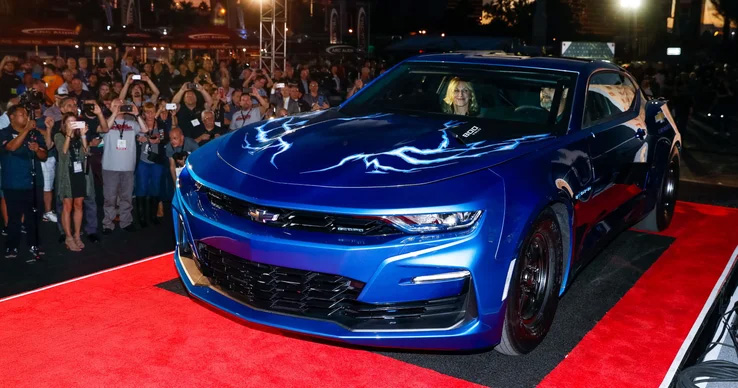 eCOPO Camaro Concept trong buổi ra mắt vào năm ngoái eCOPO Camaro Concept trong buổi ra mắt vào năm ngoái