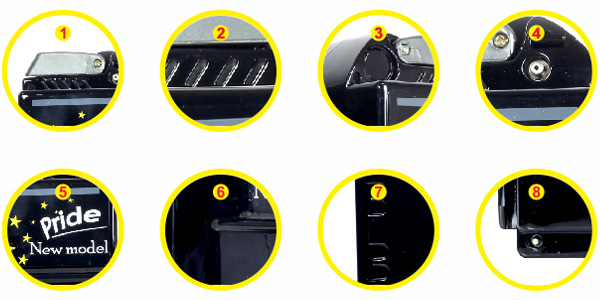Chi tiết Hộp bình ắc quy xe đạp điện Terra Motors Pride Plus Chi tiết Hộp bình ắc quy xe đạp điện Terra Motors Pride Plus
