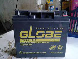 Giá bình ắc quy xe máy điện Globe