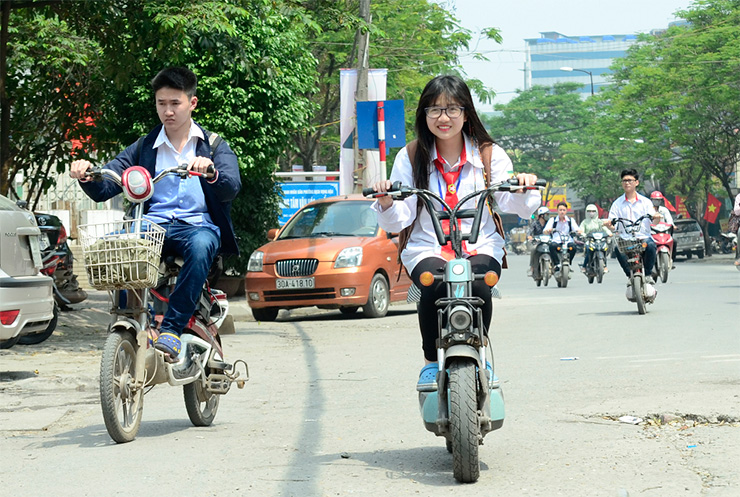 Xe đạp điện dành cho học sinh Xe đạp điện dành cho học sinh