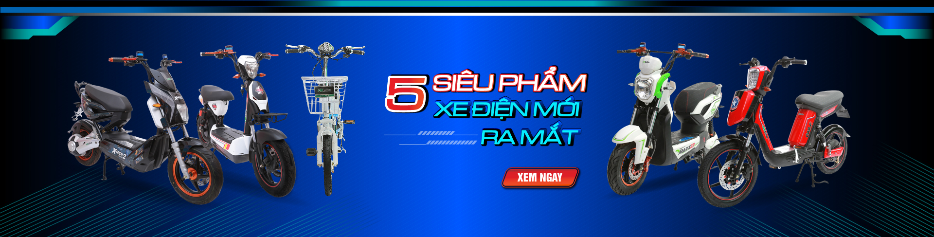 baner xe điện hkbike