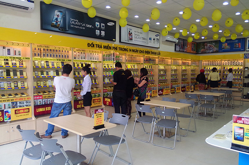 Chuỗi các cửa hàng thế giới di động Chuỗi các cửa hàng thế giới di động
