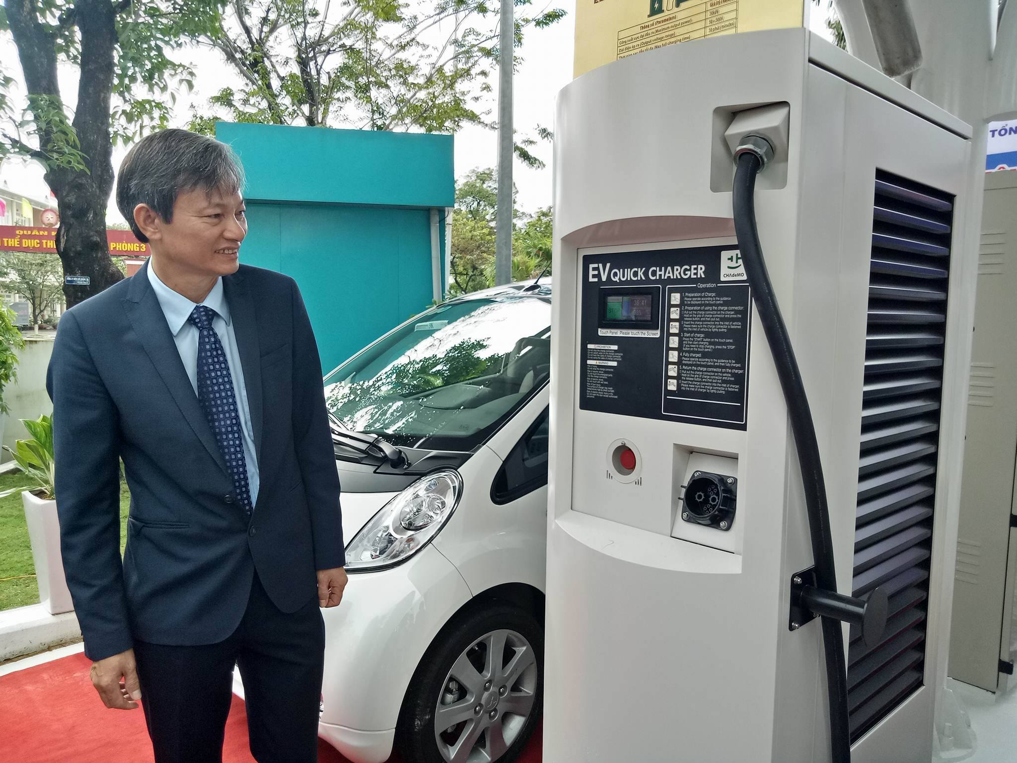 Việt Nam đã bắt đầu xây dựng những trạm sạc xe điện nhanh Việt Nam đã bắt đầu xây dựng những trạm sạc xe điện nhanh