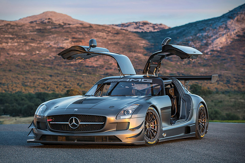 Kiểu dáng thế thao của ô tô điện Mercedes SLS AMG Kiểu dáng thế thao của ô tô điện Mercedes SLS AMG