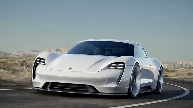 Kiểu dáng Porsche Missison E mẫu xe điện của tương Kiểu dáng Porsche Missison E mẫu xe điện của tương