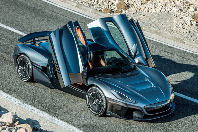 Rimac C_Two – siêu ô tô điện có động cơ mạnh mẽ
