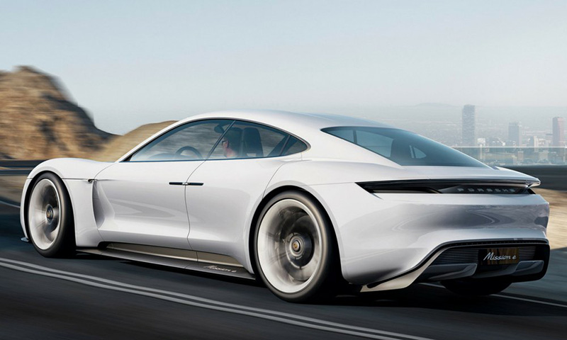 Dòng xe Porsche Mission E (Credit: Porsche)