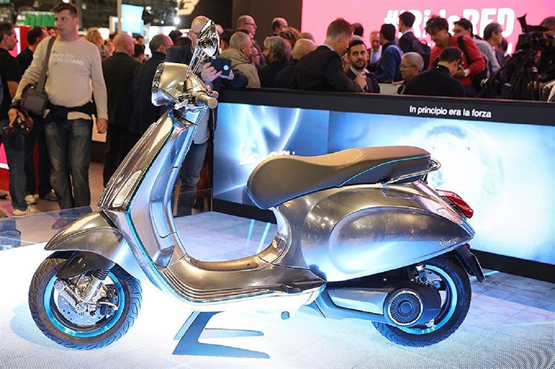 Piaggio Vespa Elettrica đang rất được ngóng đợi Piaggio Vespa Elettrica đang rất được ngóng đợi
