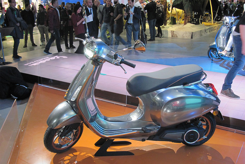 Piaggio Vespa Elettrica sở hữu động cơ mạnh mẽ Piaggio Vespa Elettrica sở hữu động cơ mạnh mẽ