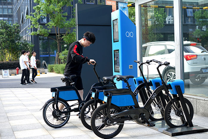 Khu vực sạc điện của Qiq Khu vực sạc điện của Qiq