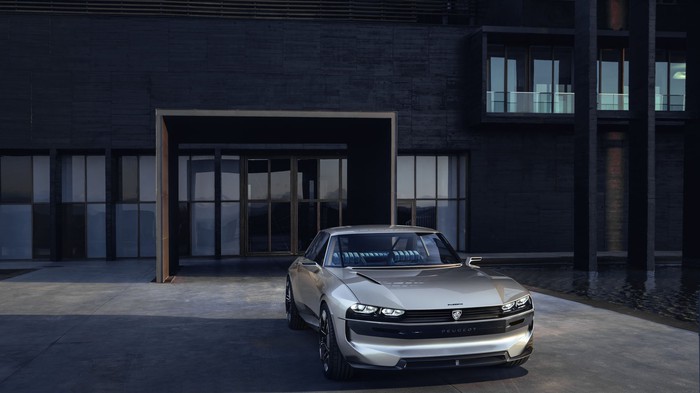 Peugeot e – Legend Concept có tới 16 màn hình bên trong nội thất