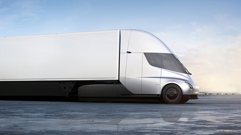  Kiểu dáng được đánh giá là hoàn hảo dành cho siêu xe tải của Tesla Semi