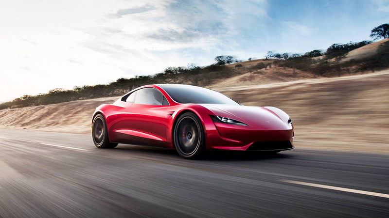 Thiết kế thể thao, mang phong cách của Tesla đến từ Roadster Unveil